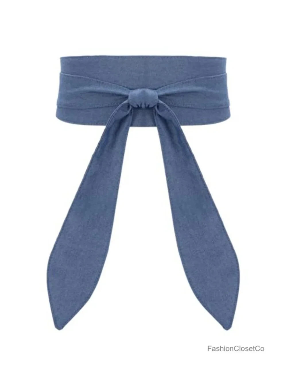 Wide Waistband Obi Belt for Dress, Wrap Around Knotted Waist Belt